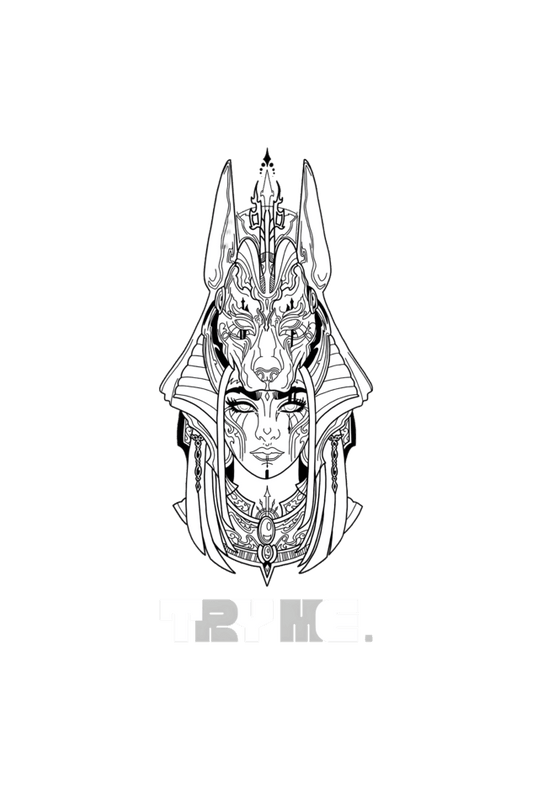 Pharoh 01 || Oversized Heavy Weight T-Shirt (Light) - TryMe.