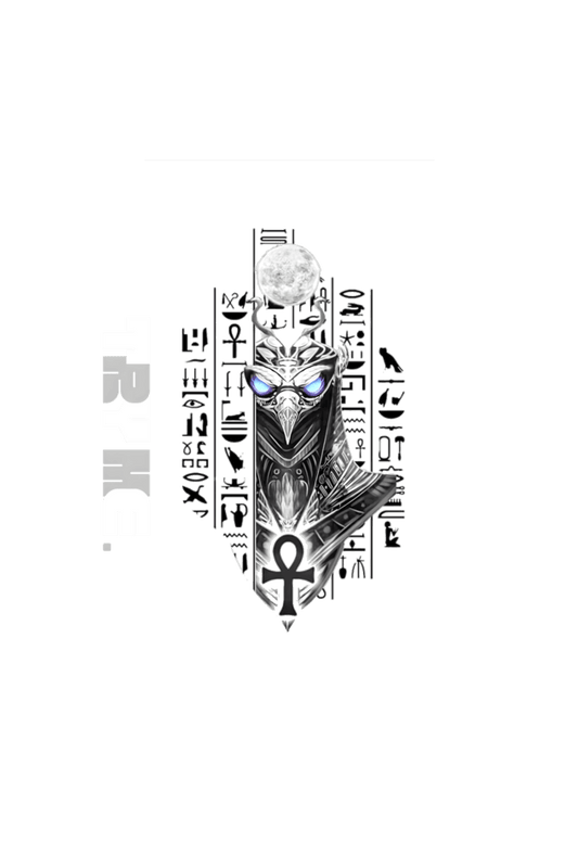 Horus 01 || Oversized Heavy Weight T-Shirt (Light) - TryMe.