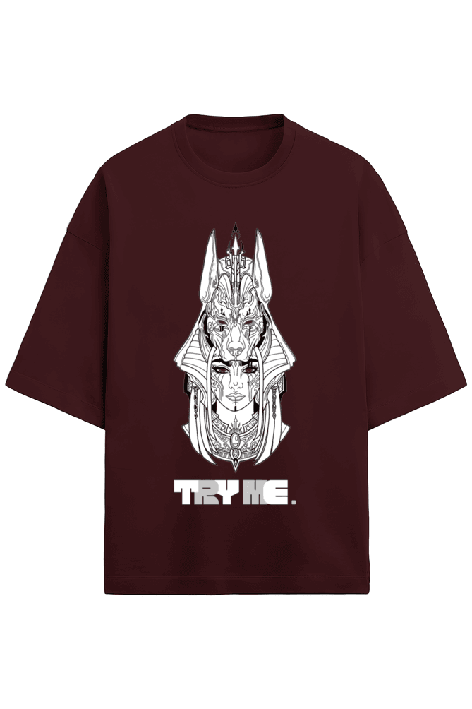 Pharoh 01 || Oversized Heavy Weight T-Shirt (Light) - TryMe.