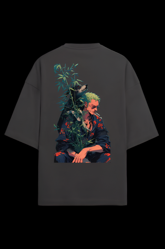 Zoro || Oversized Heavyweight T Shirt - TryMe.