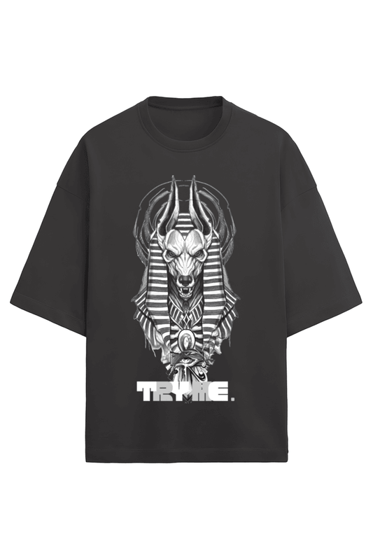 Anubis 04 || Oversized Heavy Weight T-Shirt (Light) - TryMe.