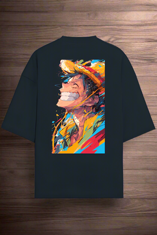 Luffy || Oversized Heavy Weight T-Shirt - TryMe.