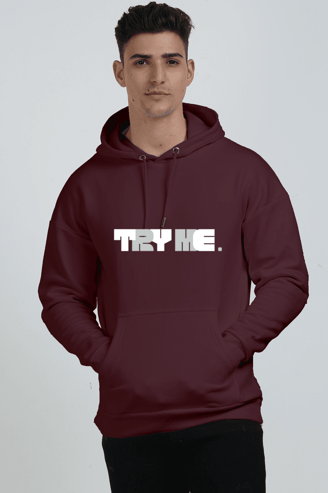 Solid || Oversized Heavy Weight Hoodies (Light) - TryMe.