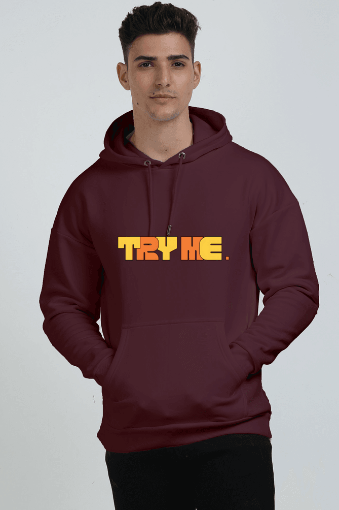 Solid || Oversized Heavy Weight Hoodies (Color) - TryMe.