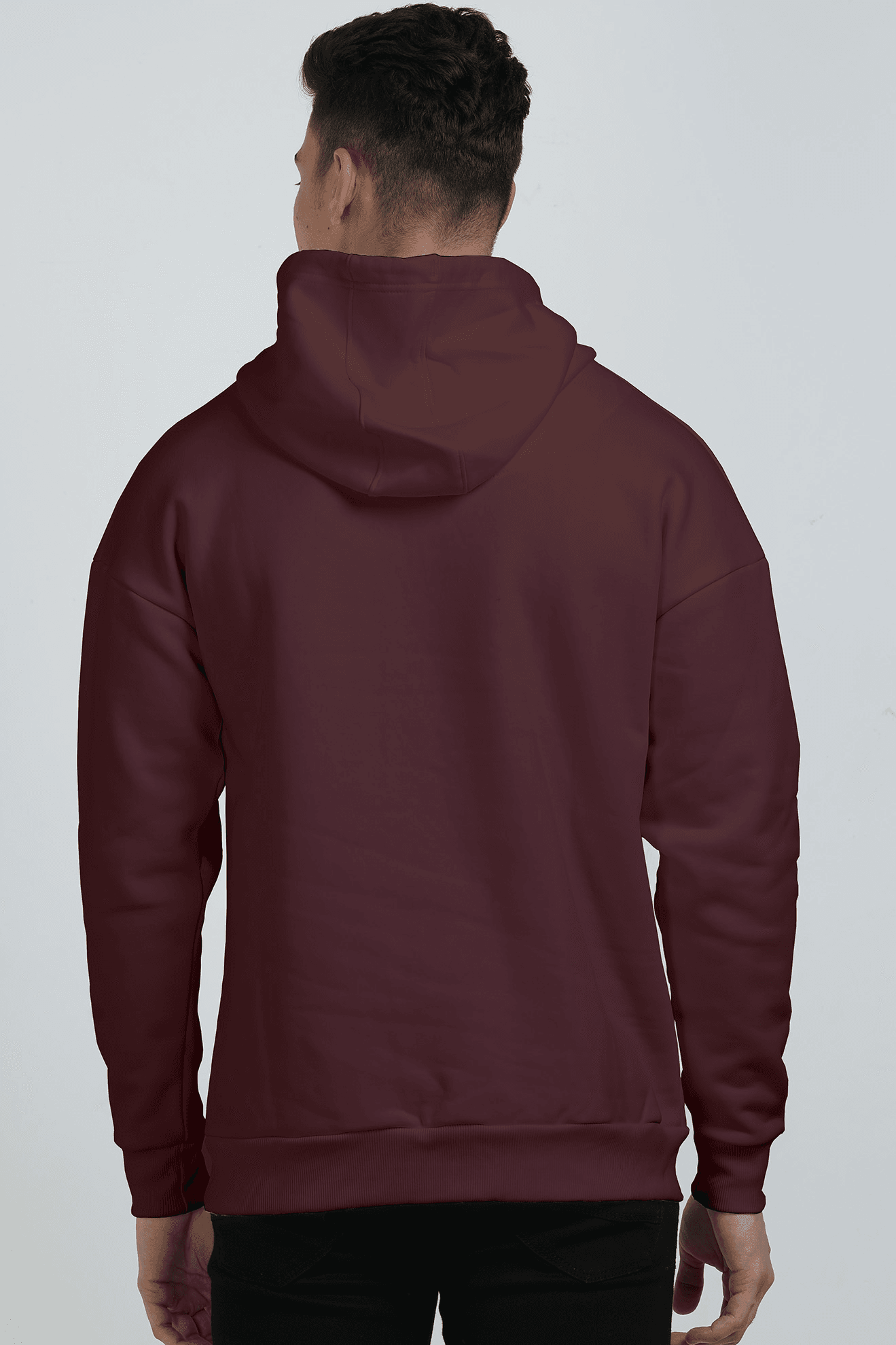 Solid || Oversized Heavy Weight Hoodies (Color) - TryMe.
