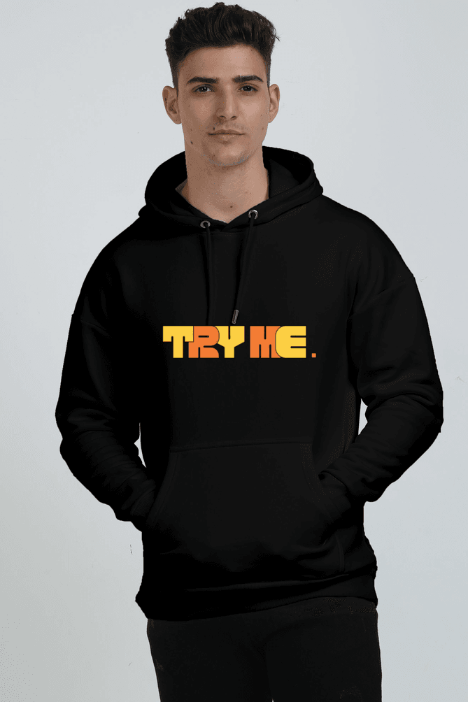 Solid || Oversized Heavy Weight Hoodies (Color) - TryMe.