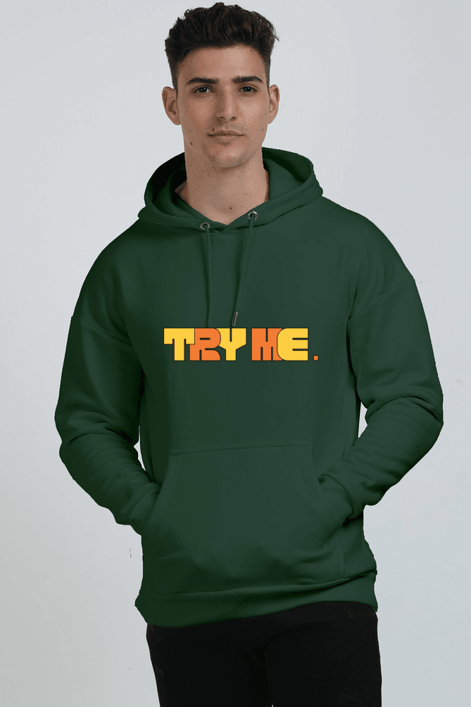 Solid || Oversized Heavy Weight Hoodies (Color) - TryMe.