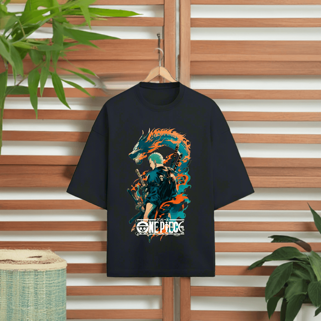 Zoro || Oversized Heavy Weight T-Shirt - TryMe.