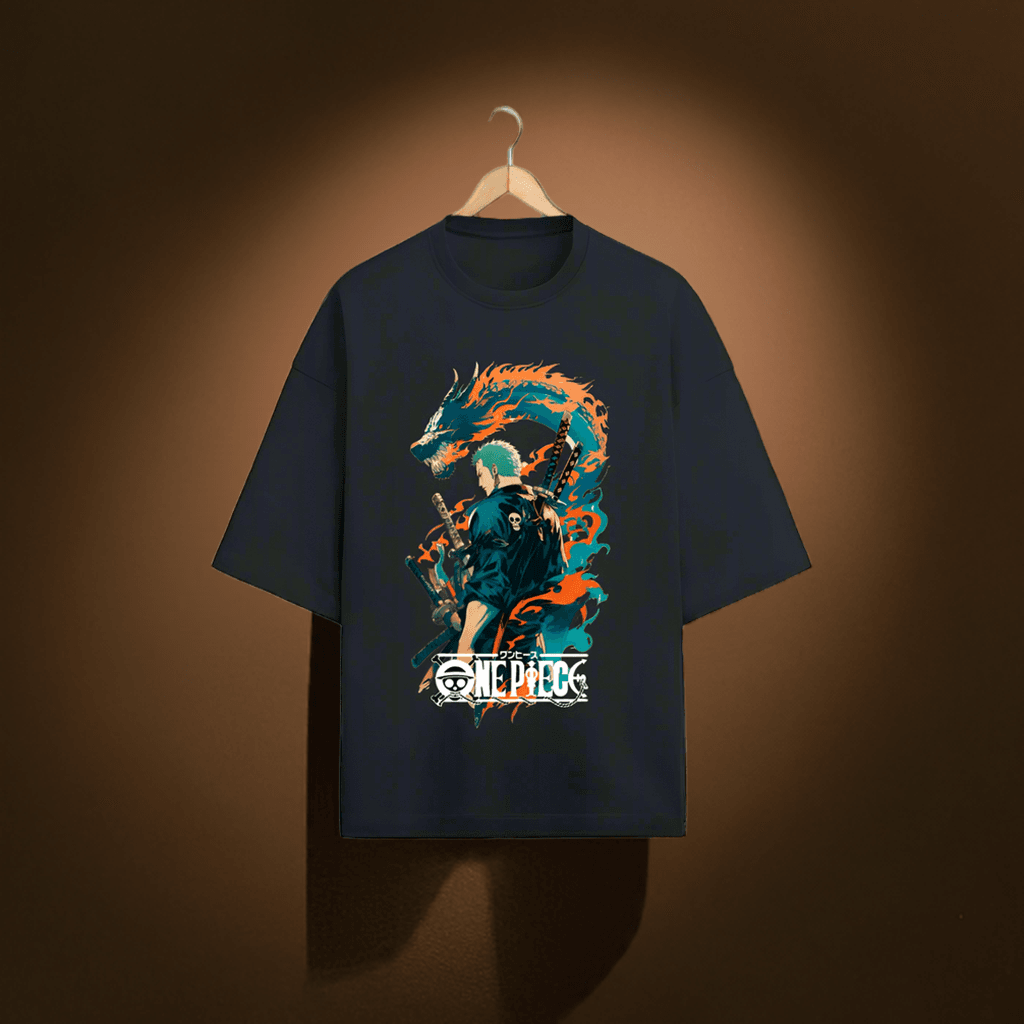 Zoro || Oversized Heavy Weight T-Shirt - TryMe.