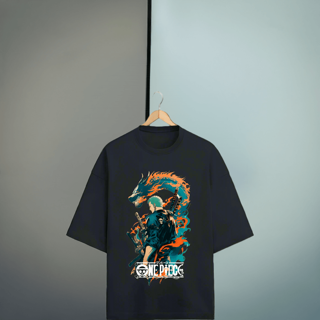 Zoro || Oversized Heavy Weight T-Shirt - TryMe.